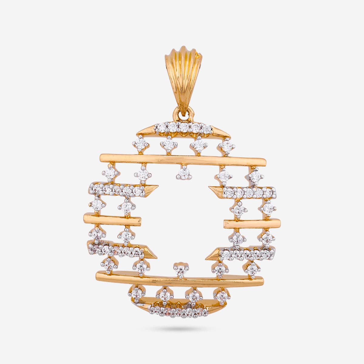 Zircon Pendant Earring 187702 - Image 3