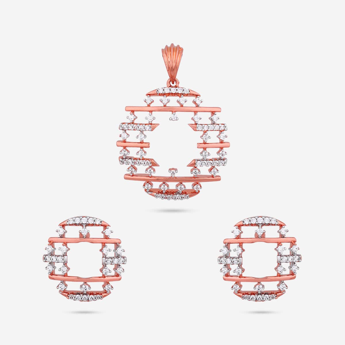 Zircon Pendant Earring 187702 - Image 5