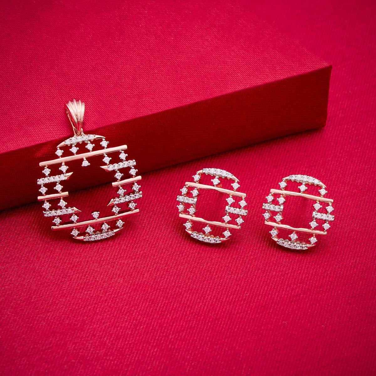 Zircon Pendant Earring 187702 - Image 6