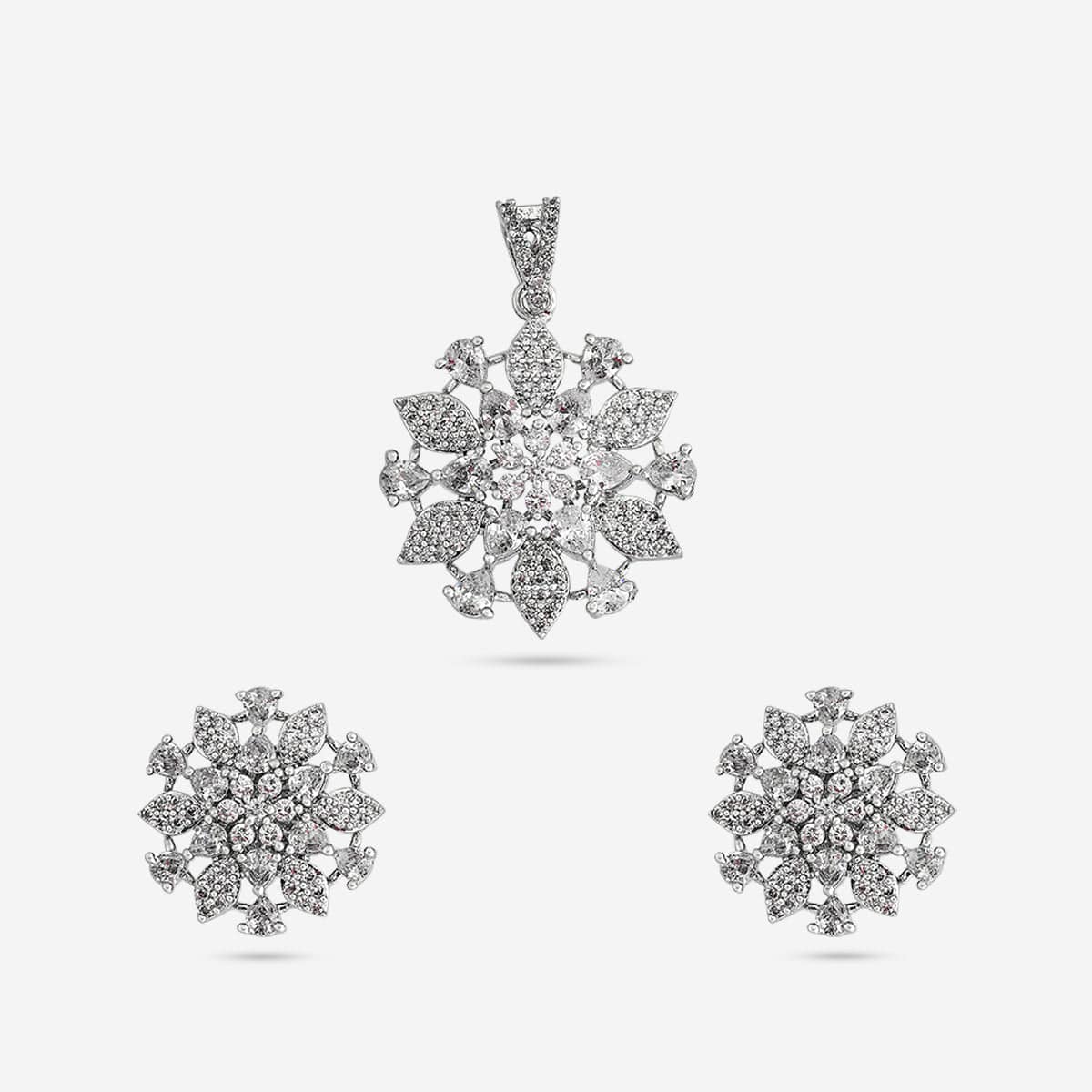 Zircon Pendant Earring 188773 - Image 6
