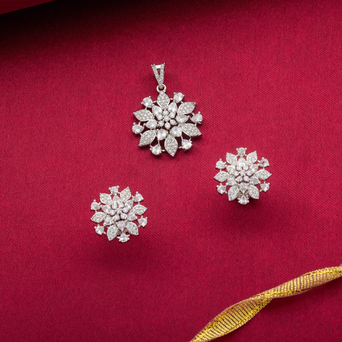 Zircon Pendant Earring 188773 - Image 7