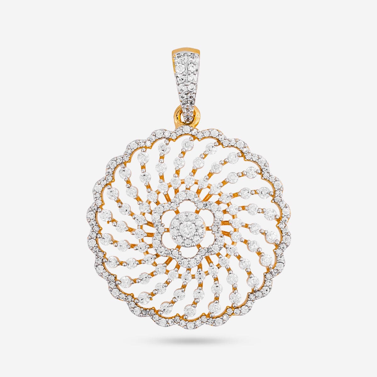 Zircon Pendant Earring 188889 - Image 4