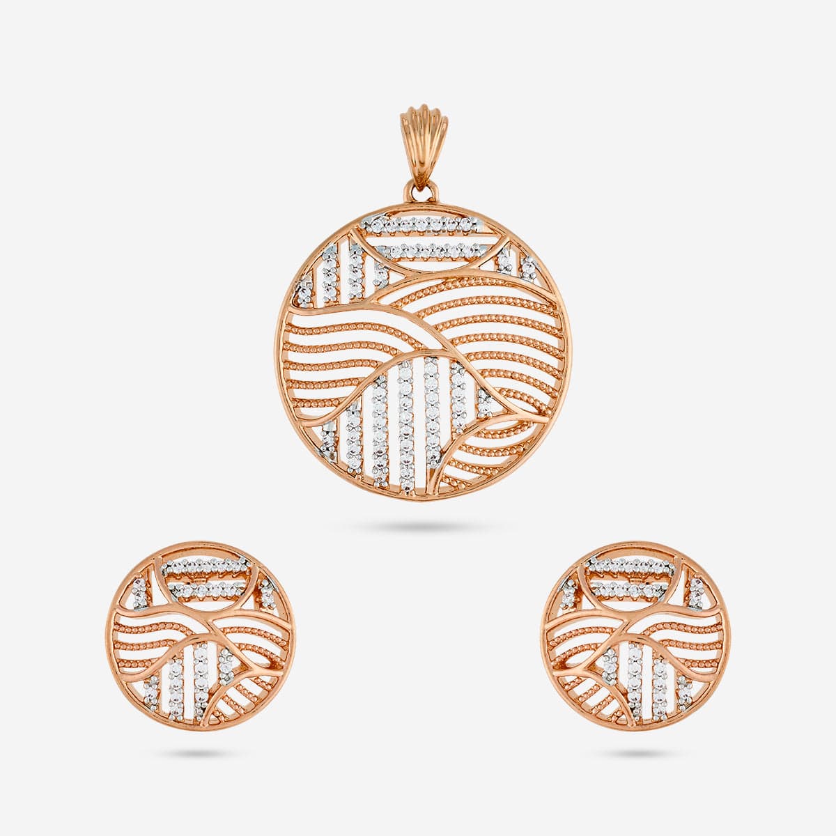 Zircon Pendant Earring 189246 - Image 6