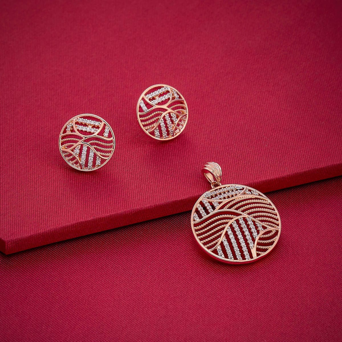 Zircon Pendant Earring 189246 - Image 7