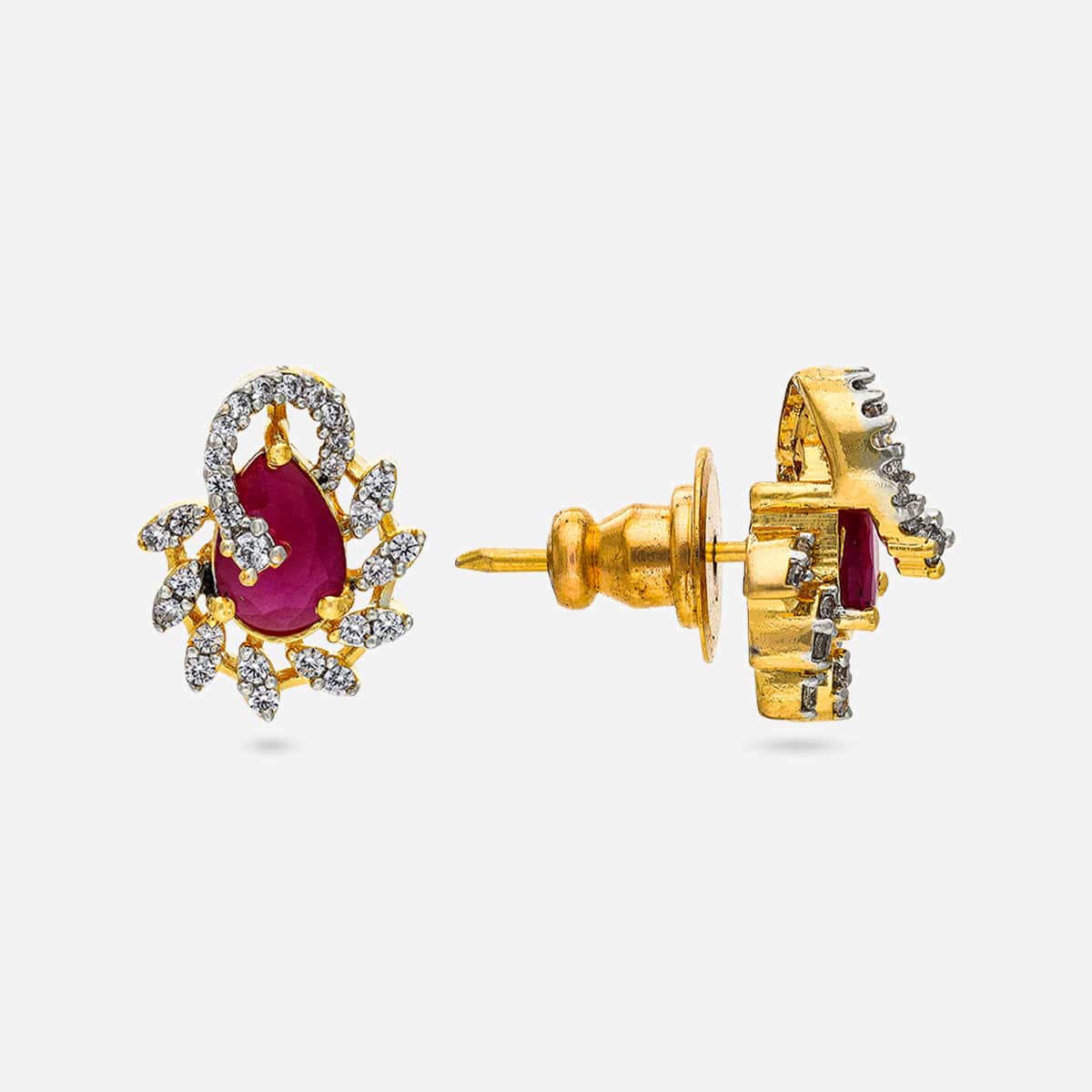 Zircon Pendant Earring 193732 - Image 4