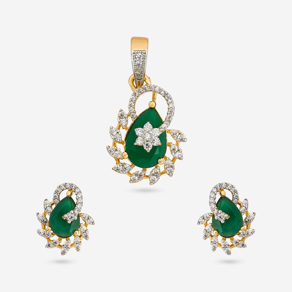 Zircon Pendant Earring 193732 - Image 5