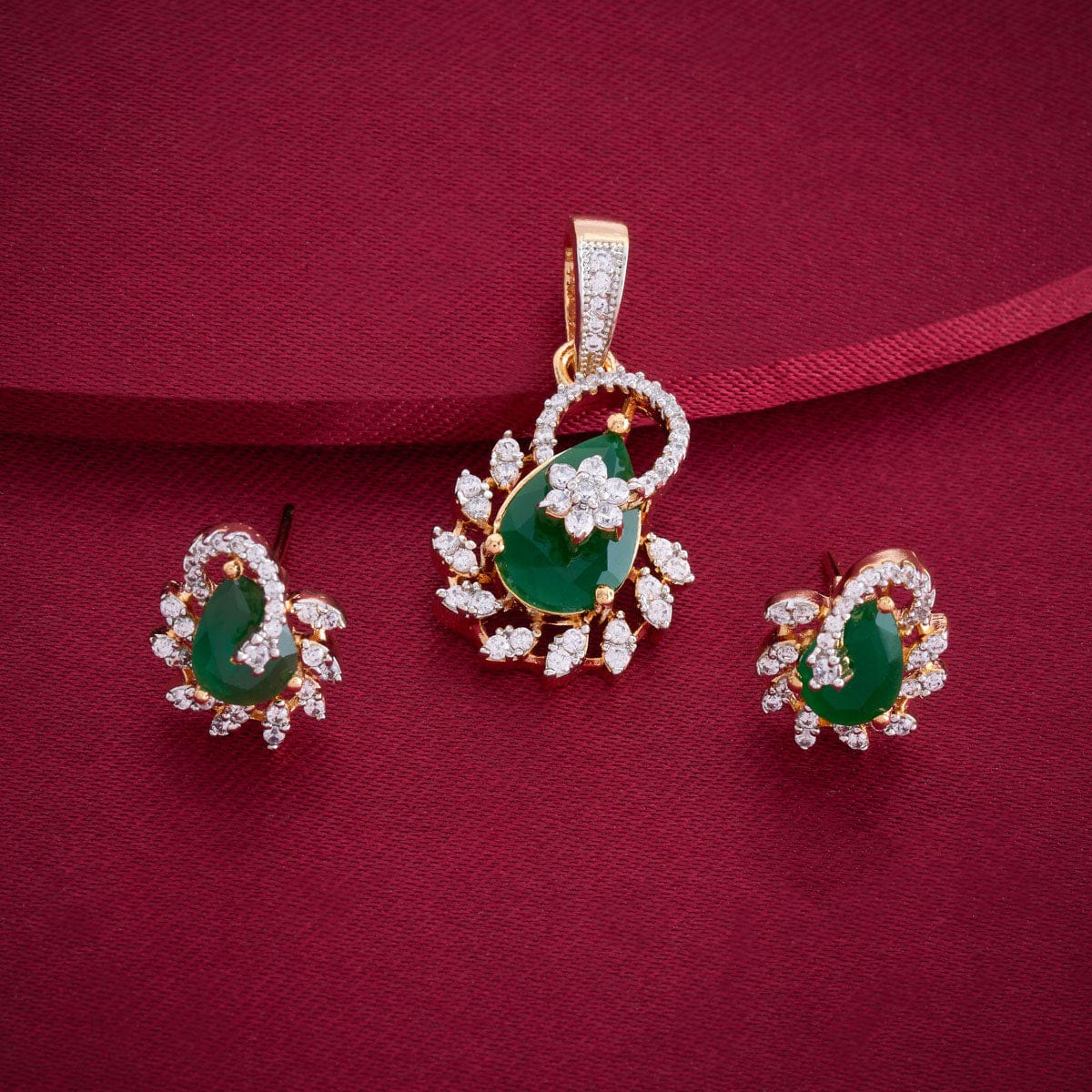 Zircon Pendant Earring 193732 - Image 6