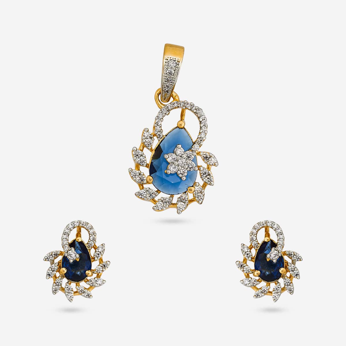 Zircon Pendant Earring 193732 - Image 9