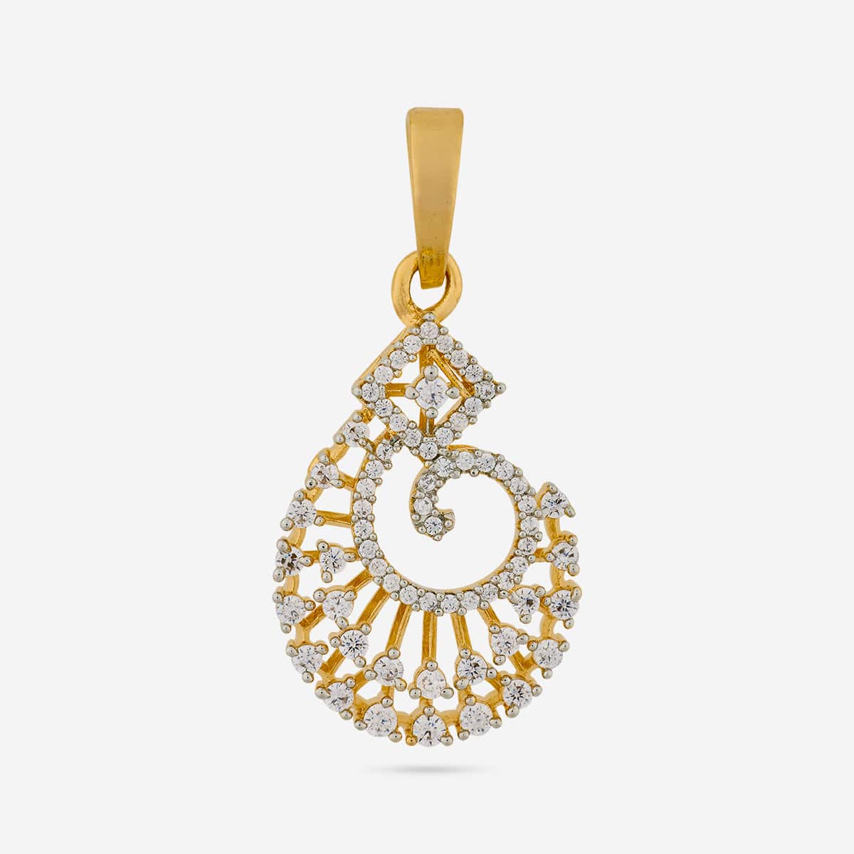 Zircon Pendant Earring 193733 - Image 4
