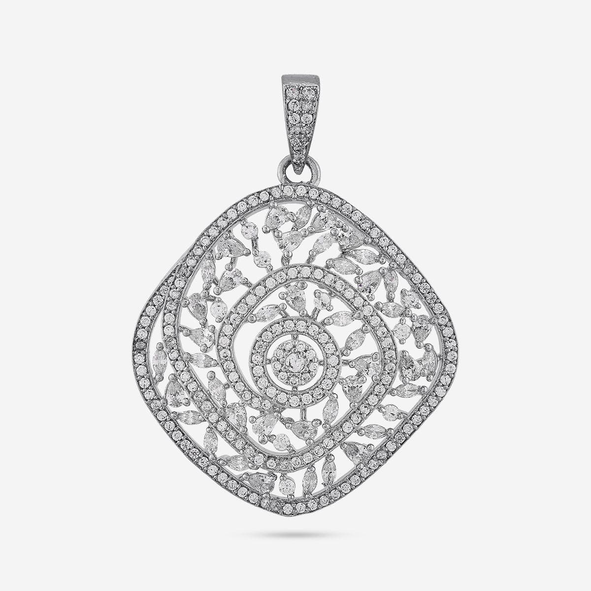 Zircon Pendant Earring 195230 - Image 4