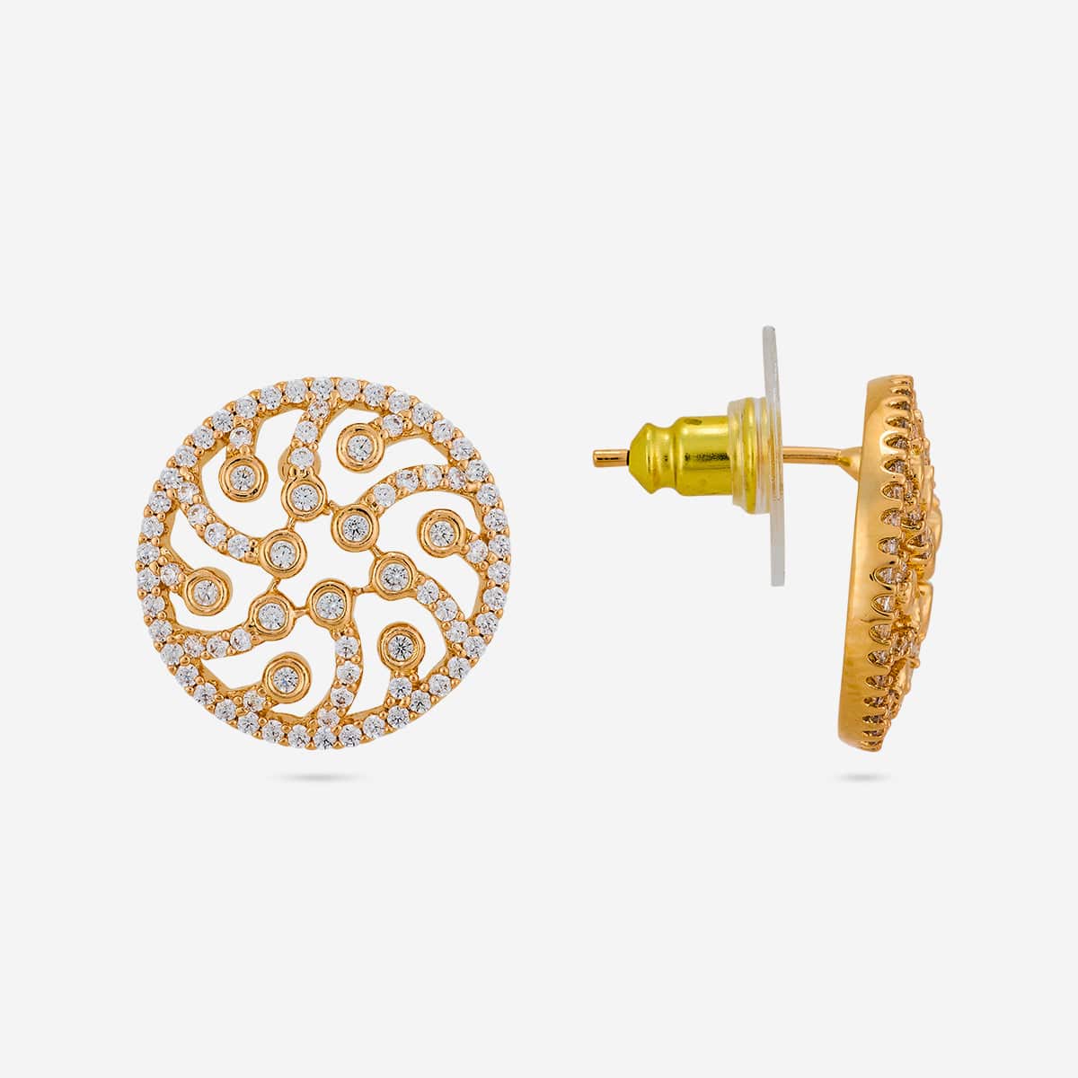 Zircon Pendant Earring 196908 - Image 3