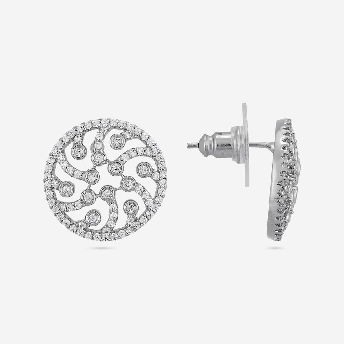 Zircon Pendant Earring 196908 - Image 7