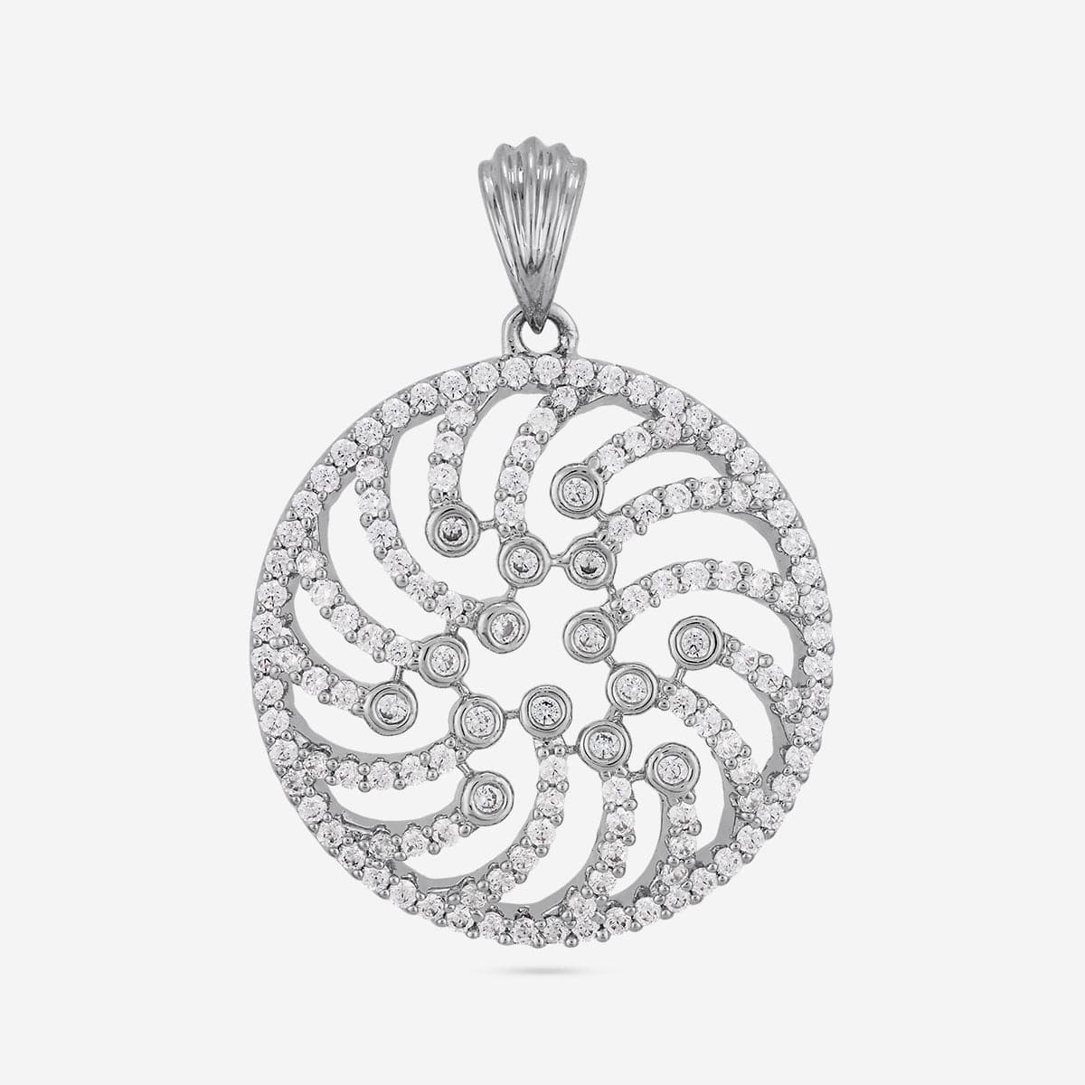 Zircon Pendant Earring 196908 - Image 8