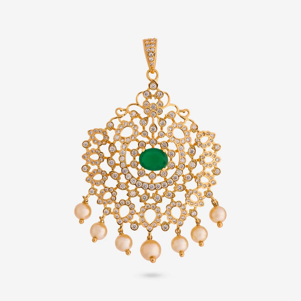 Zircon Pendant Earring 197138 - Image 8