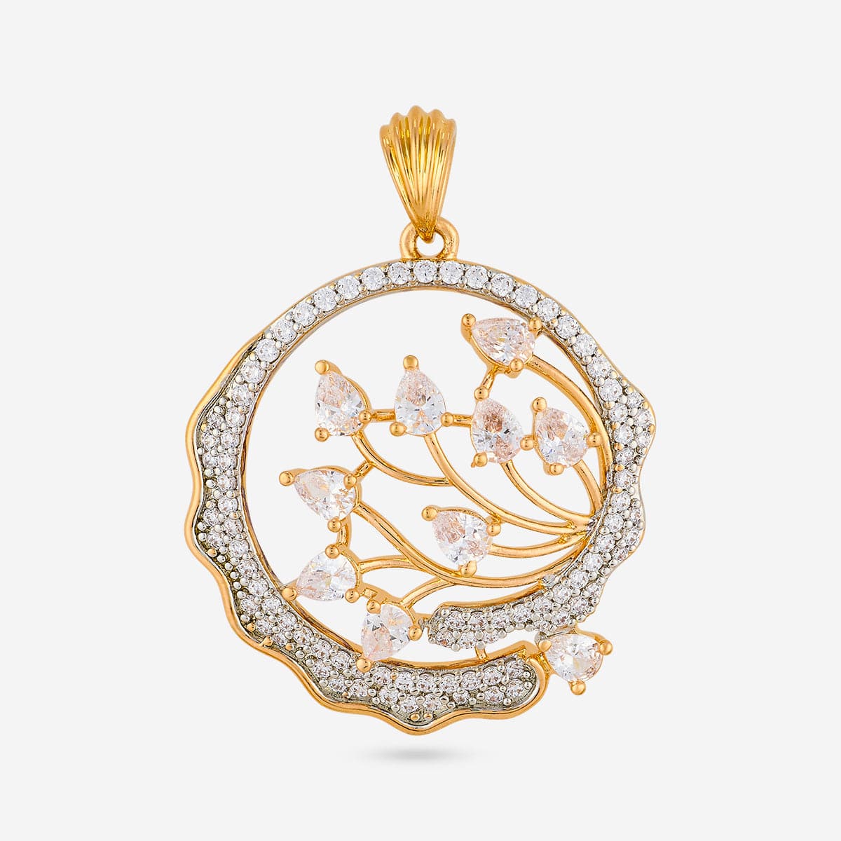 Zircon Pendant Earring 197207 - Image 3
