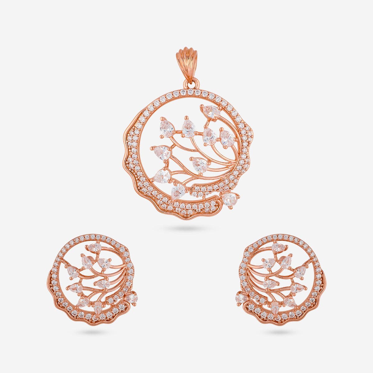 Zircon Pendant Earring 197207 - Image 5