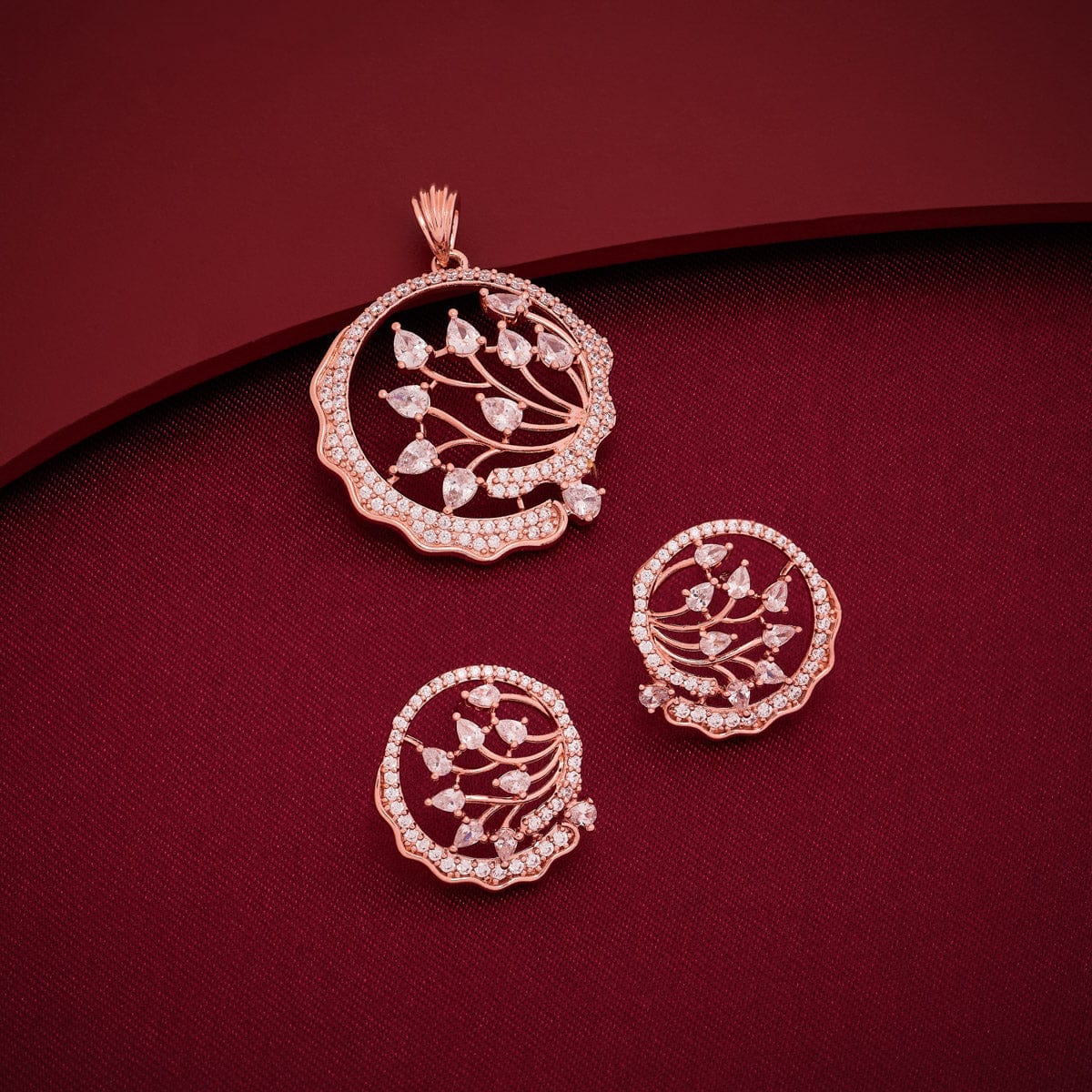 Zircon Pendant Earring 197207 - Image 6