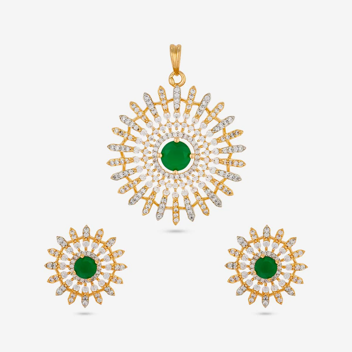 Zircon Pendant Earring 197433 - Image 5