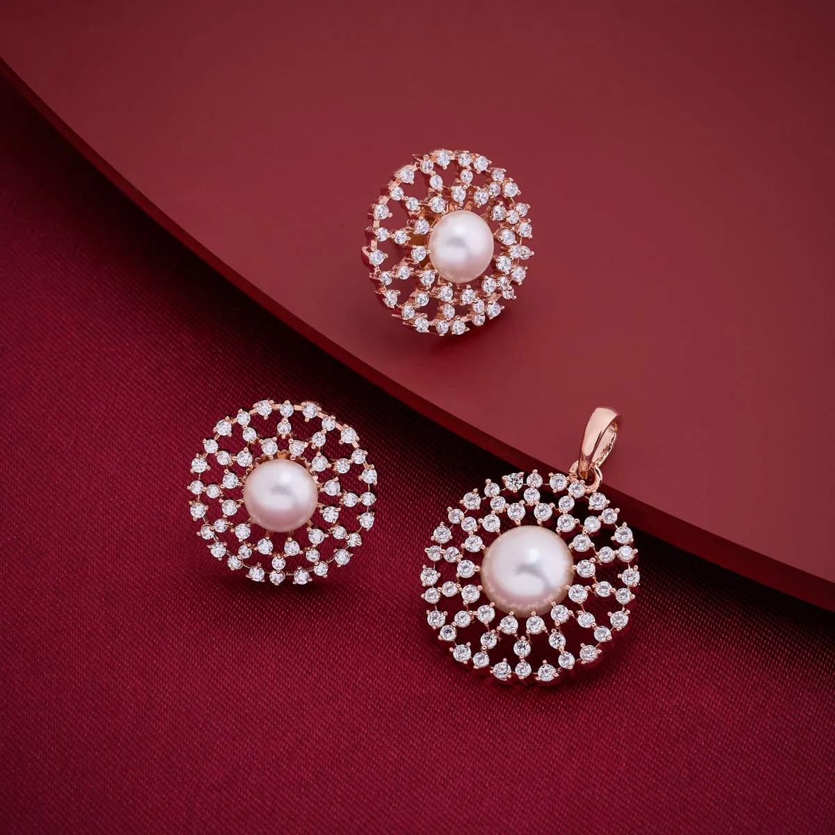Zircon Pendant Earring 197731 - Image 6