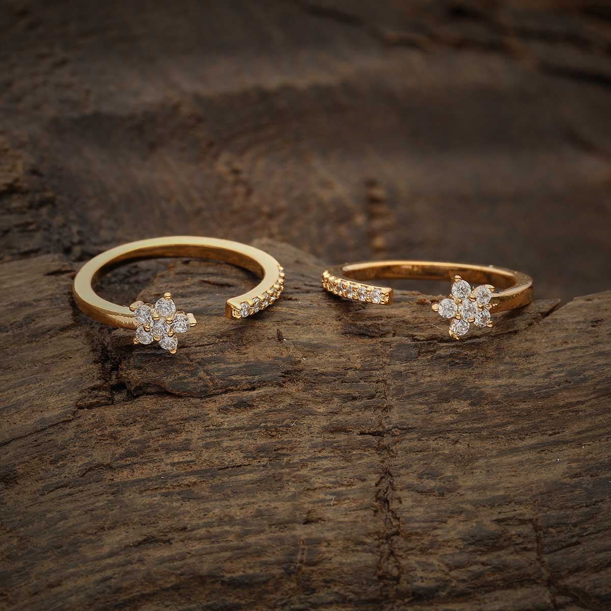 Zircon Toe Ring 139025 - Image 3