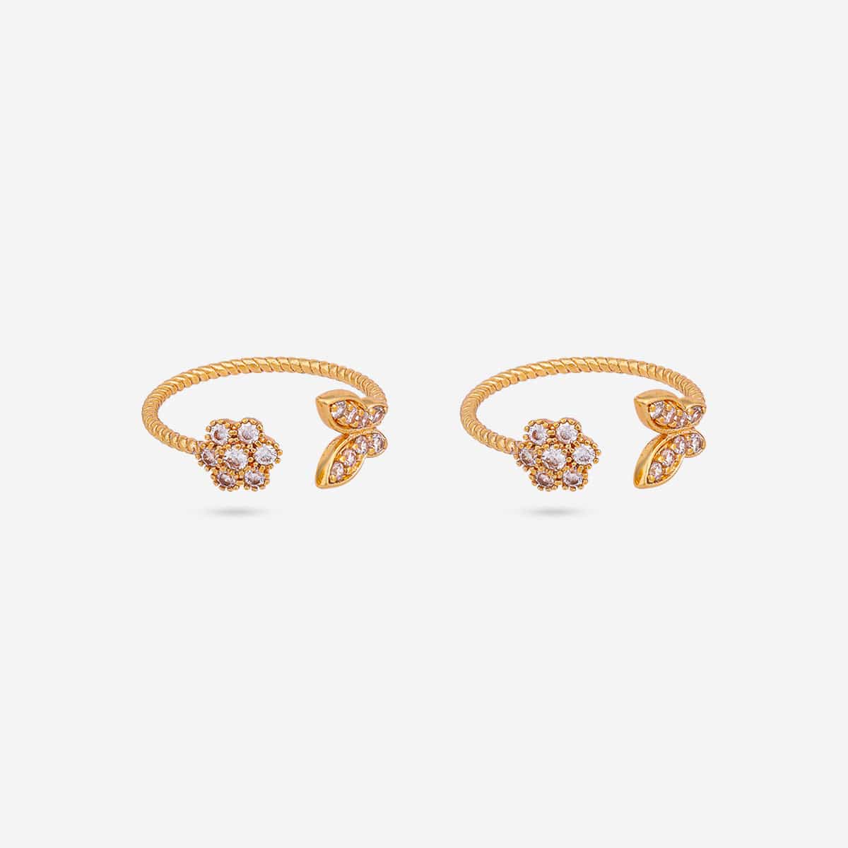 Zircon Toe Ring 187121 - Image 4