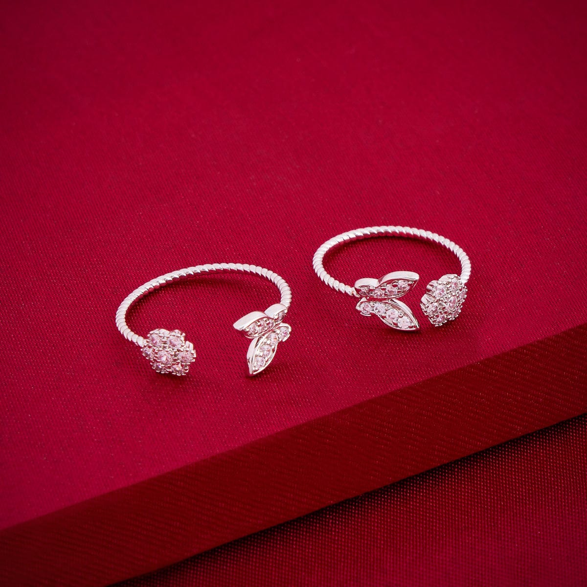 Zircon Toe Ring 187121 - Image 6