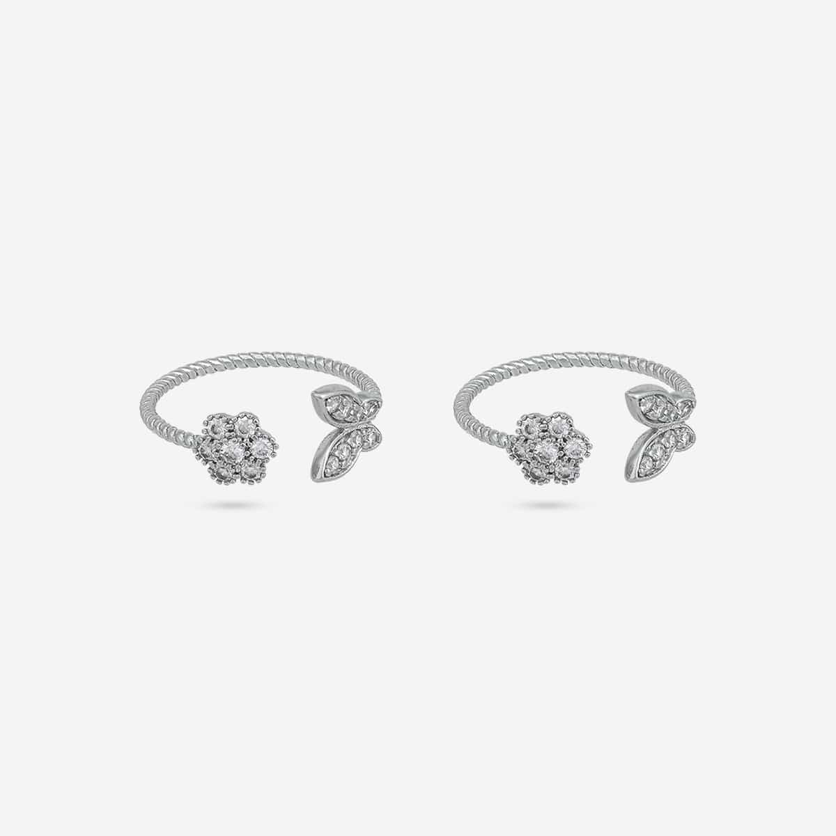 Zircon Toe Ring 187121 - Image 7