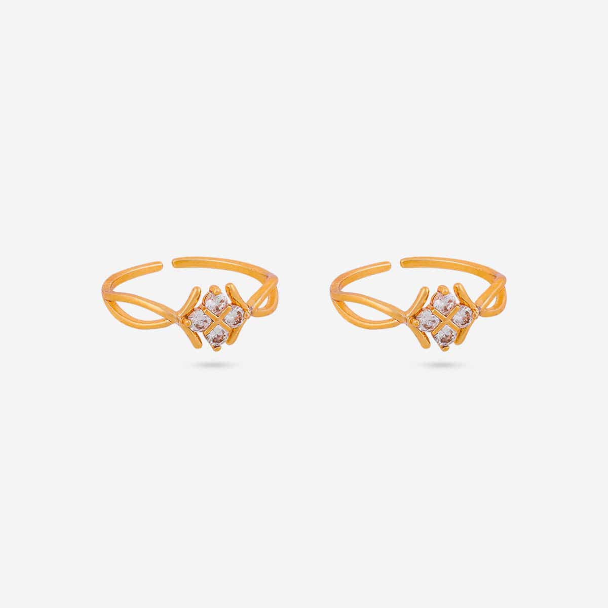Zircon Toe Ring 187122 - Image 3