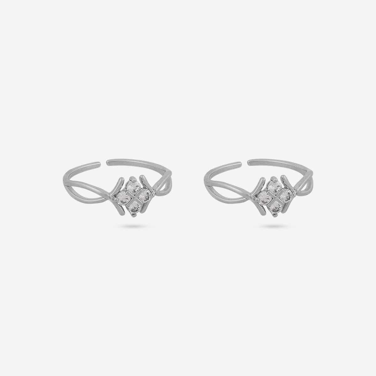 Zircon Toe Ring 187122 - Image 7