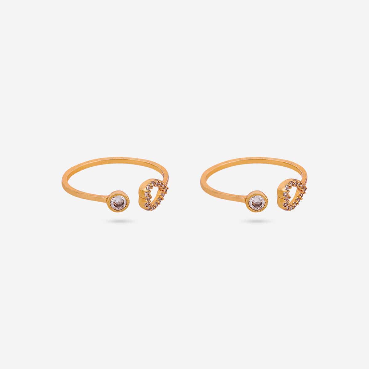 Zircon Toe Ring 187123 - Image 3